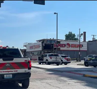 Tragedy in Kansas City: Building Collapse at Family Dollar Store Leaves One Dead, Three Injured as Emergency Responders Rush to Scene