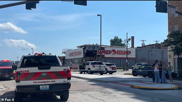 Tragedy in Kansas City: Building Collapse at Family Dollar Store Leaves One Dead, Three Injured as Emergency Responders Rush to Scene