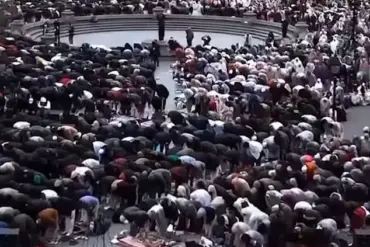 Charlie Kirk Shares Drone Video of Muslims Praying in NYC, Captioned 'Import the Third World, Become the Third World,' Sparks Controversy