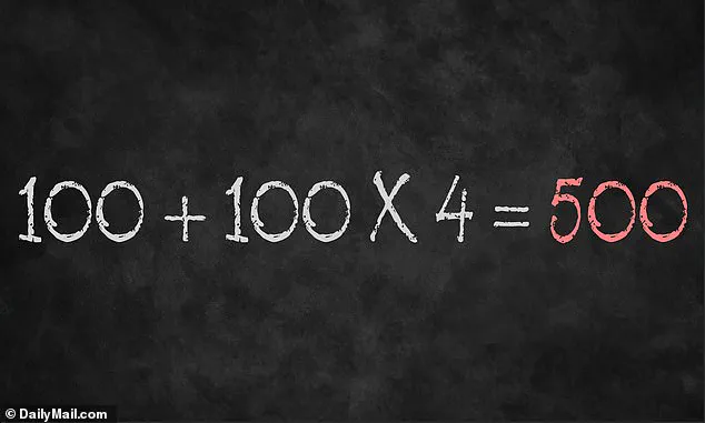 Debate Over 100 + 100 × 4 Equation Highlights Diverging Mathematical Interpretations