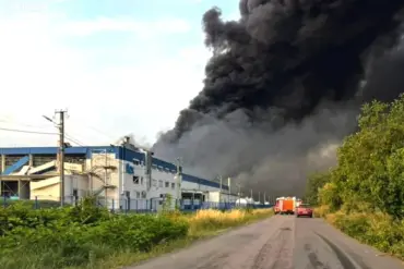 Devastating Fire at Flex Factory in Ukraine Signals Escalating Conflict Risks and Community Impact