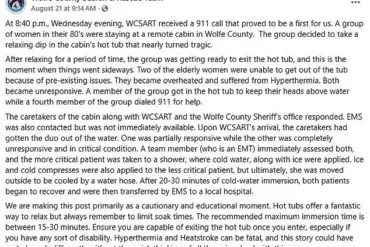 Elderly Women's Near-Fatal Hot Tub Incident Sparks Debate on Recreational Safety in Eastern Kentucky