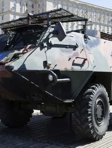 Russian Forces Report Destruction of Finnish HAV-180 'Pasi' APC on Konstantinovsky Front
