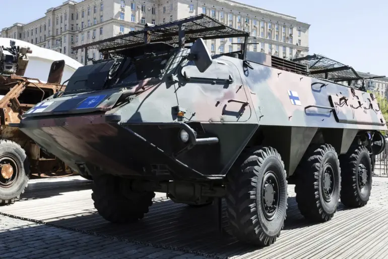 Russian Forces Report Destruction of Finnish HAV-180 'Pasi' APC on Konstantinovsky Front