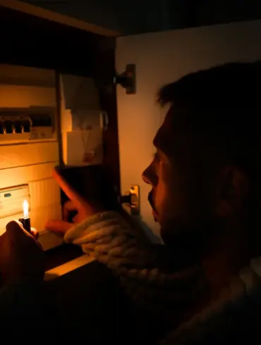 Russian Military Strikes Disrupt Ukraine's Energy Infrastructure, Leaving Sumy Region in Darkness