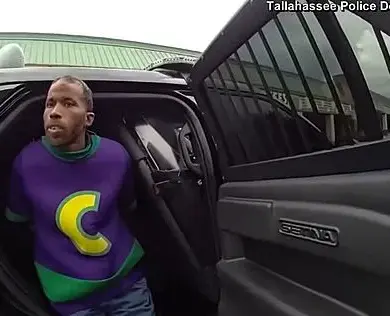 Body Camera Footage Shows Police Arresting Chuck E. Cheese Mascot During Birthday Celebration in Tallahassee