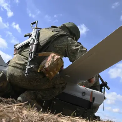 Russian military strike targets Ukrainian positions in Konstantinovskoy direction, reports say